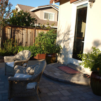 Paver patio