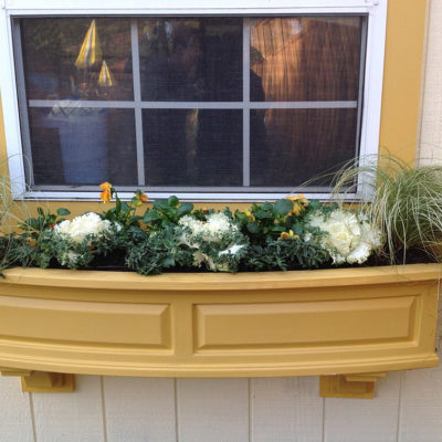 No -rot PVC composite window box