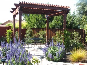 Arbor with Plantings